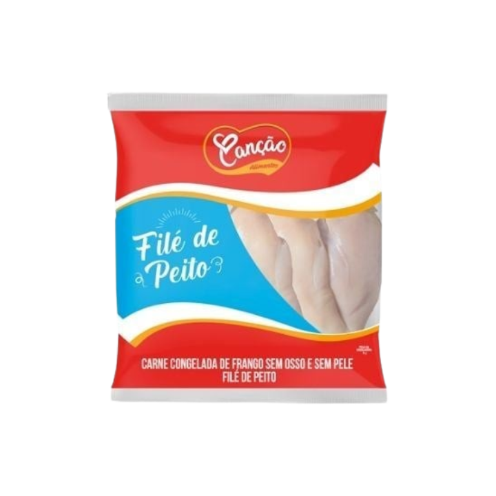 Filé de Peito Cong Cx20kg -  Frango Canção> image number 1